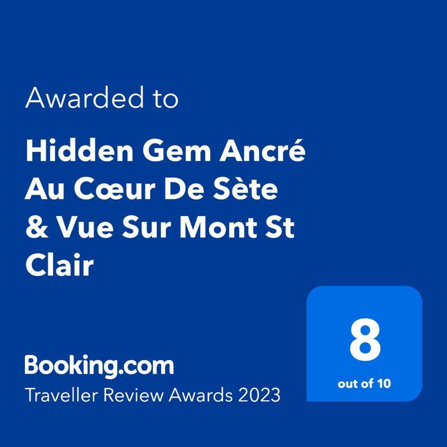 Hidden Gem Au Coeur De Sete & Vue Sur Mont St Clair 아파트 외부 사진